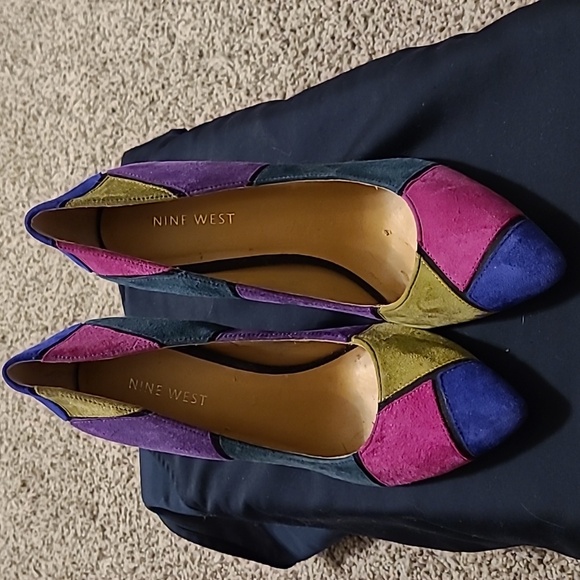 Nine west suede heels - Picture 3 of 4